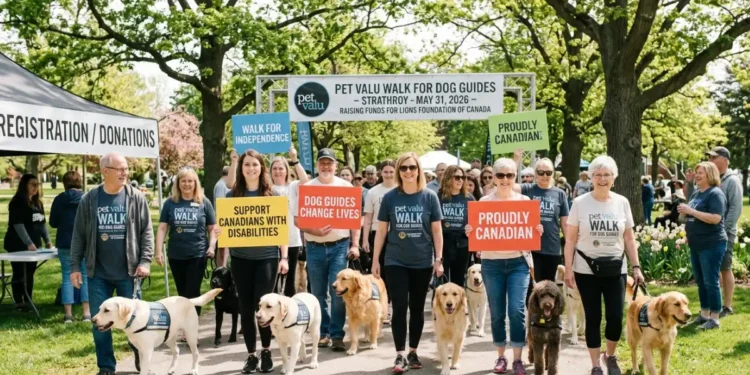 Pet Valu Walk for Dog Guides Strathroy